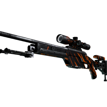 StatTrak™ SSG 08 | Slashed  (Well-Worn)