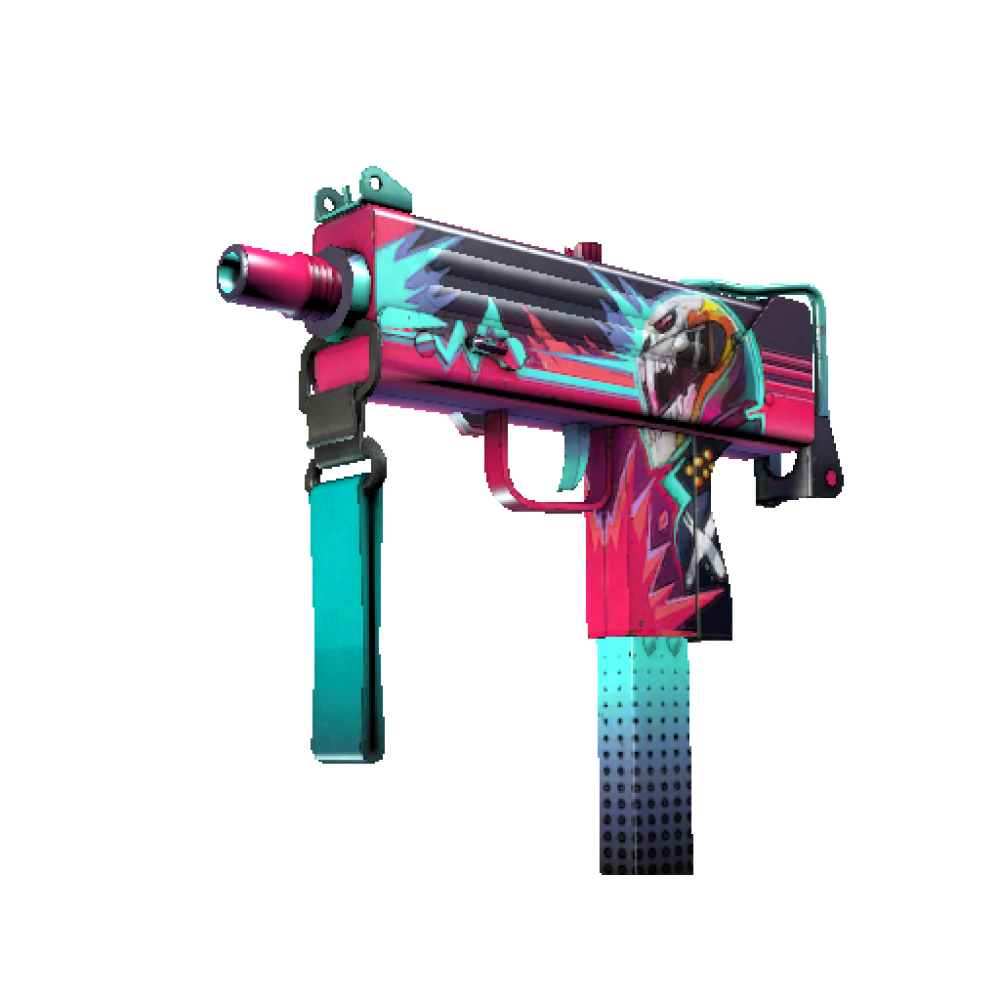 MAC-10 | Neon Rider  (Well-Worn) MAC-10 | Neon Rider  (Well-Worn)