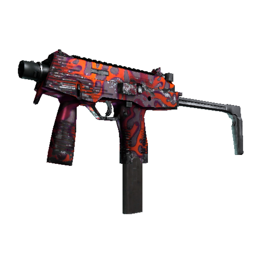 MP9 | Ruby Poison Dart  (Well-Worn) MP9 | Ruby Poison Dart  (Well-Worn)
