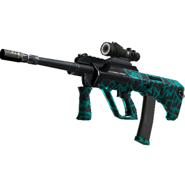 StatTrak™ AUG | Ricochet  (Minimal Wear)