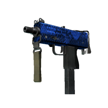 StatTrak™ MAC-10 | Lapis Gator  (Field-Tested)