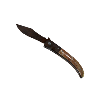 Navaja Knife | Rust Coat  (Battle-Scarred)