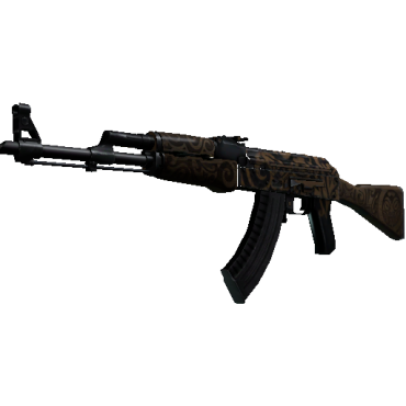 AK-47 | Uncharted  (Well-Worn)