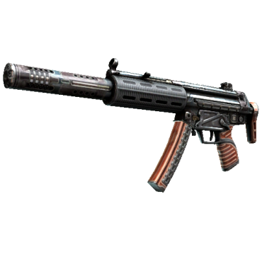 StatTrak™ MP5-SD | Gauss  (Well-Worn)