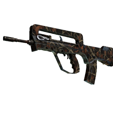 StatTrak™ FAMAS | Crypsis  (Well-Worn)