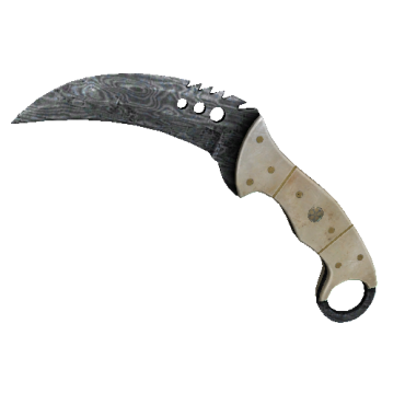 Talon Knife | Damascus Steel  (Battle-Scarred)