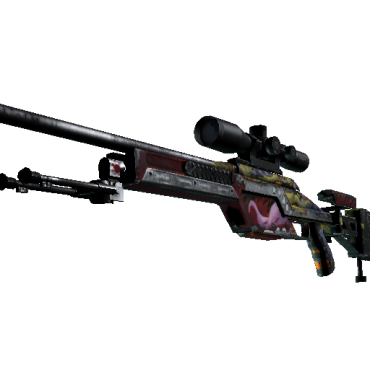 SSG 08 | Bloodshot  (Battle-Scarred)