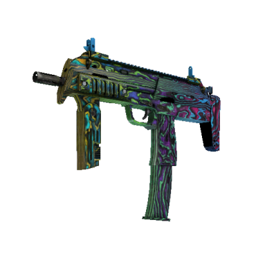 StatTrak™ MP7 | Neon Ply  (Minimal Wear)