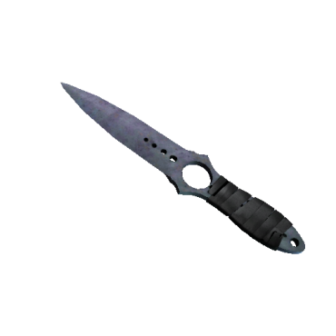 Skeleton Knife | Blue Steel  (Field-Tested)