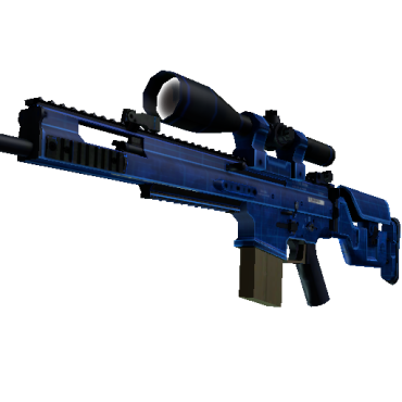 StatTrak™ SCAR-20 | Blueprint  (Minimal Wear)