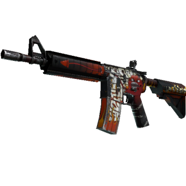 M4A4 | Hellfire  (Field-Tested)