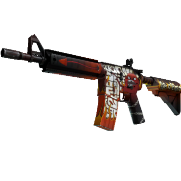 StatTrak™ M4A4 | Hellfire  (Factory New)