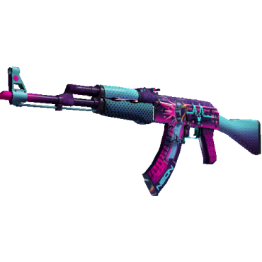 StatTrak™ AK-47 | Neon Rider  (Minimal Wear)